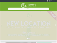 Tablet Screenshot of newlifecultural.org